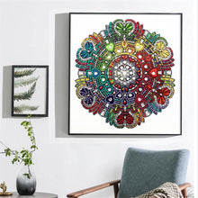 Load image into Gallery viewer, Crystal Rhinestone Diamond Painting Kit | Mandala
