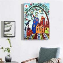 Load image into Gallery viewer, Crystal Rhinestone Diamond Painting Kit | Cartoon Town
