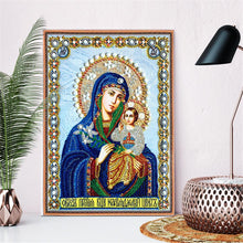 Load image into Gallery viewer, Crystal Rhinestone Diamond Painting Kit | Religious Figures
