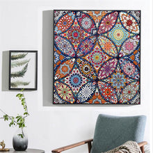 Load image into Gallery viewer, Crystal Rhinestone Diamond Painting Kit | Mandala
