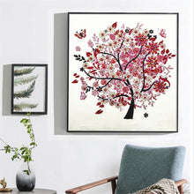 Load image into Gallery viewer, Crystal Rhinestone Diamond Painting Kit | Season Tree
