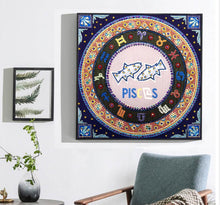 Load image into Gallery viewer, Crystal Rhinestone Diamond Painting Kit | Compass Pisces
