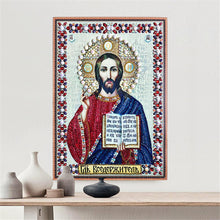 Load image into Gallery viewer, Crystal Rhinestone Diamond Painting Kit | Religious Figures
