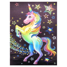 Load image into Gallery viewer, Crystal Rhinestone Diamond Painting Kit | Animal Unicorn
