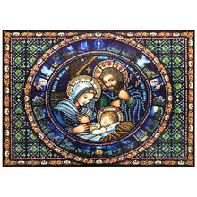 Load image into Gallery viewer, Crystal Rhinestone Diamond Painting Kit | Religious Family
