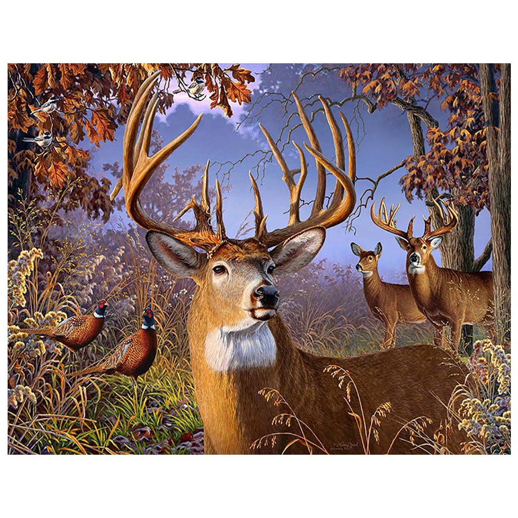 Full Diamond Painting kit | Deer in the jungle