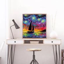 Load image into Gallery viewer, Full Diamond Painting kit | The brilliant &quot;Starry Night&quot;

