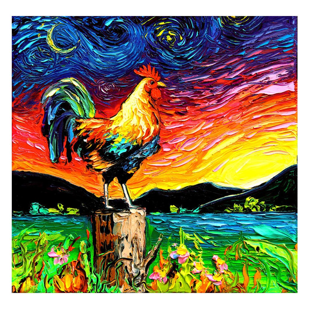 Full Diamond Painting kit | Animal rooster