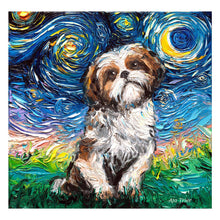 Load image into Gallery viewer, Full Diamond Painting kit | Cute Shih Tzu
