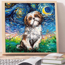 Load image into Gallery viewer, Full Diamond Painting kit | Cute Shih Tzu
