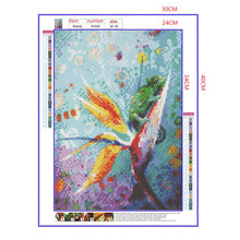 Load image into Gallery viewer, Full Diamond Painting kit | Watercolor frog
