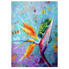 Load image into Gallery viewer, Full Diamond Painting kit | Watercolor frog
