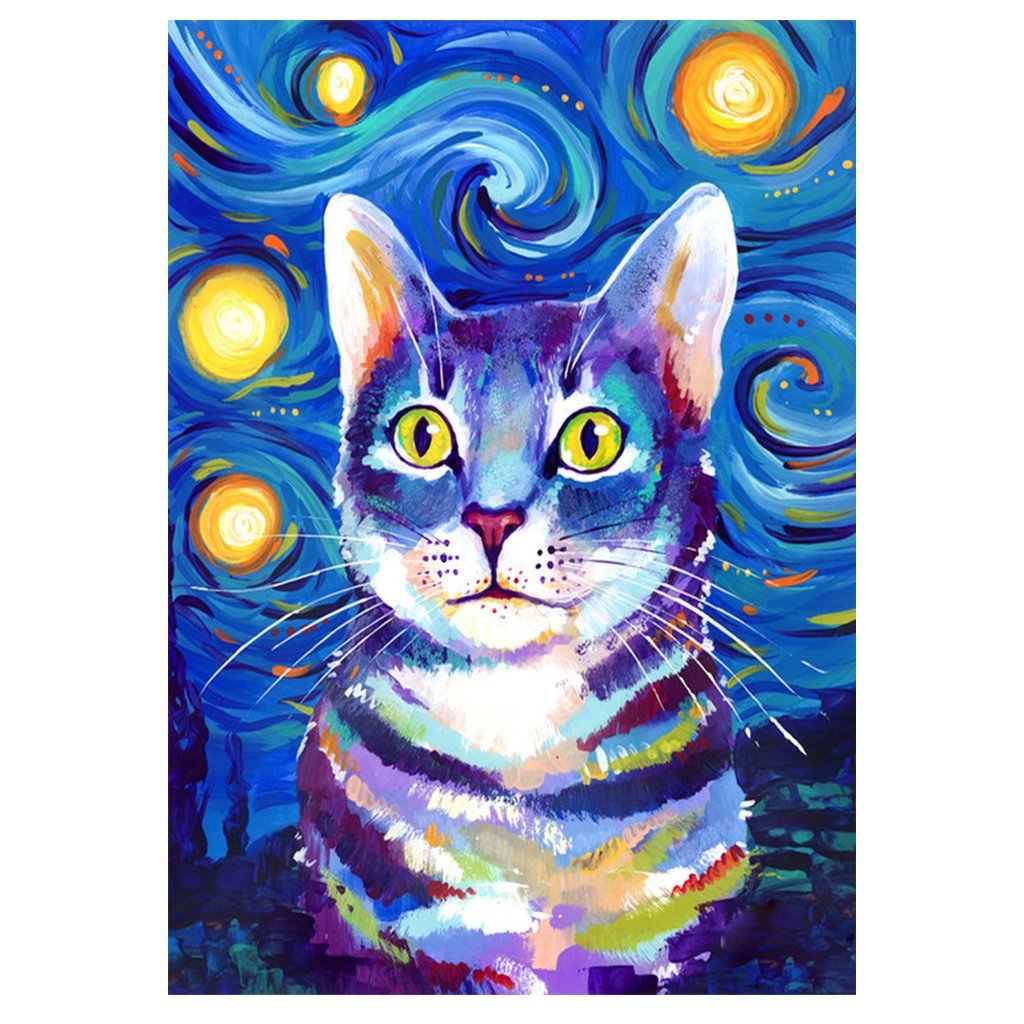 Full Diamond Painting kit | Animal cat