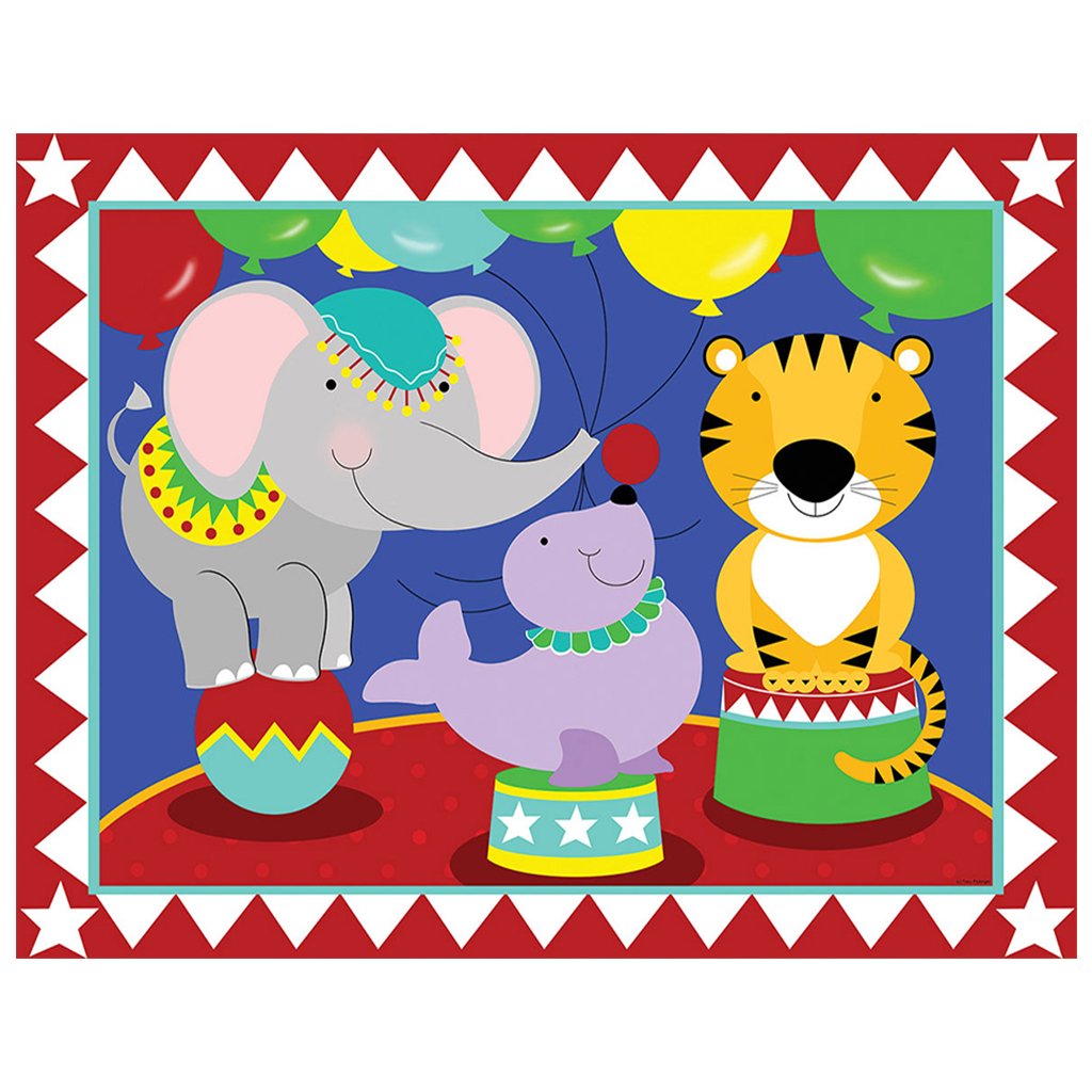 Full Diamond Painting kit | Circus animals