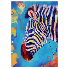 Load image into Gallery viewer, Full Diamond Painting kit | Zebra head
