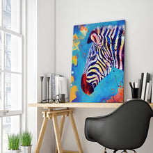 Load image into Gallery viewer, Full Diamond Painting kit | Zebra head
