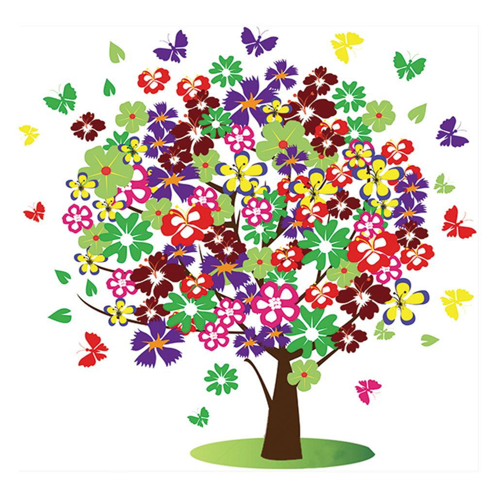 Full Diamond Painting kit | Flower tree