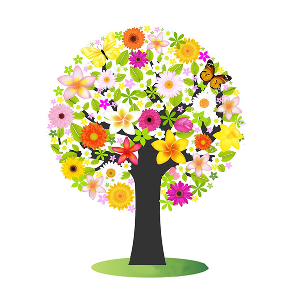 Full Diamond Painting kit | Flower tree