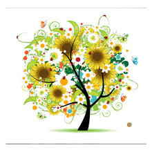 Load image into Gallery viewer, Full Diamond Painting kit | Sunflower tree
