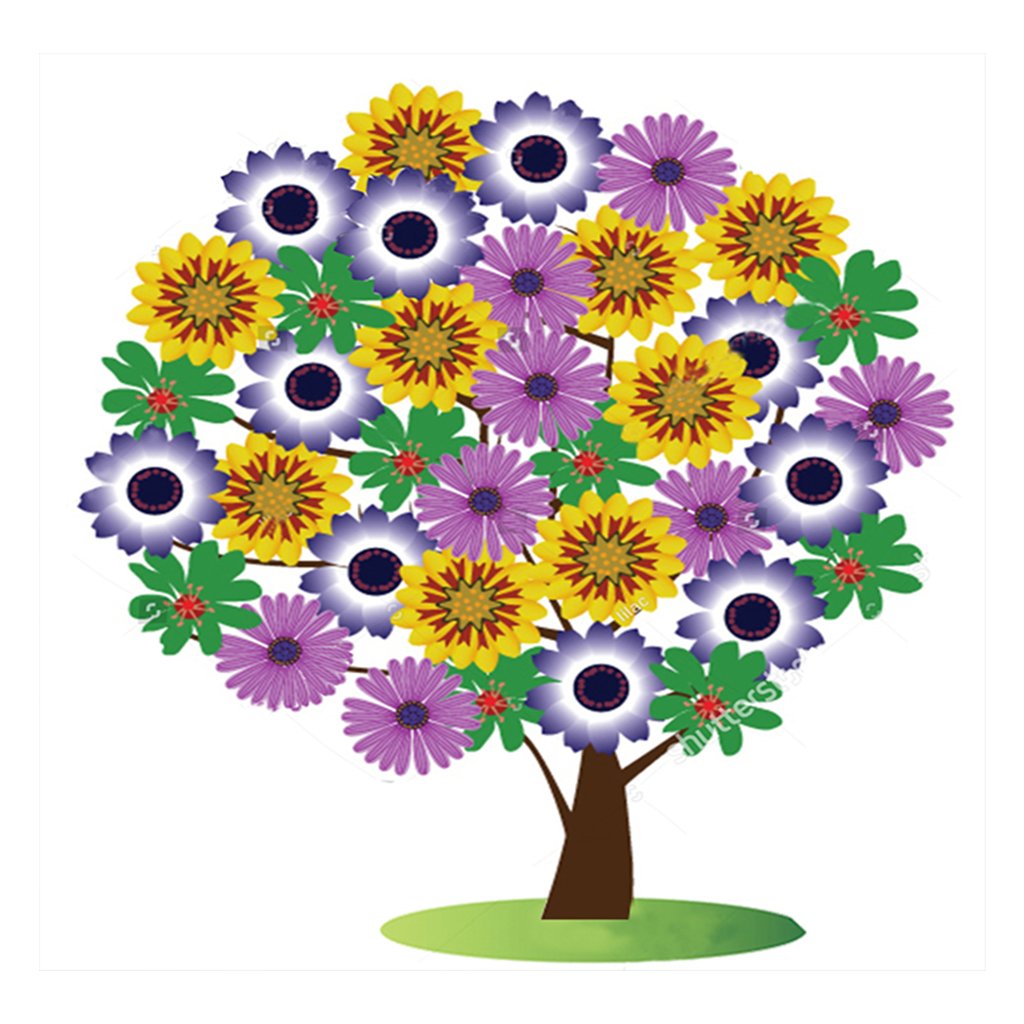 Full Diamond Painting kit | Flower tree