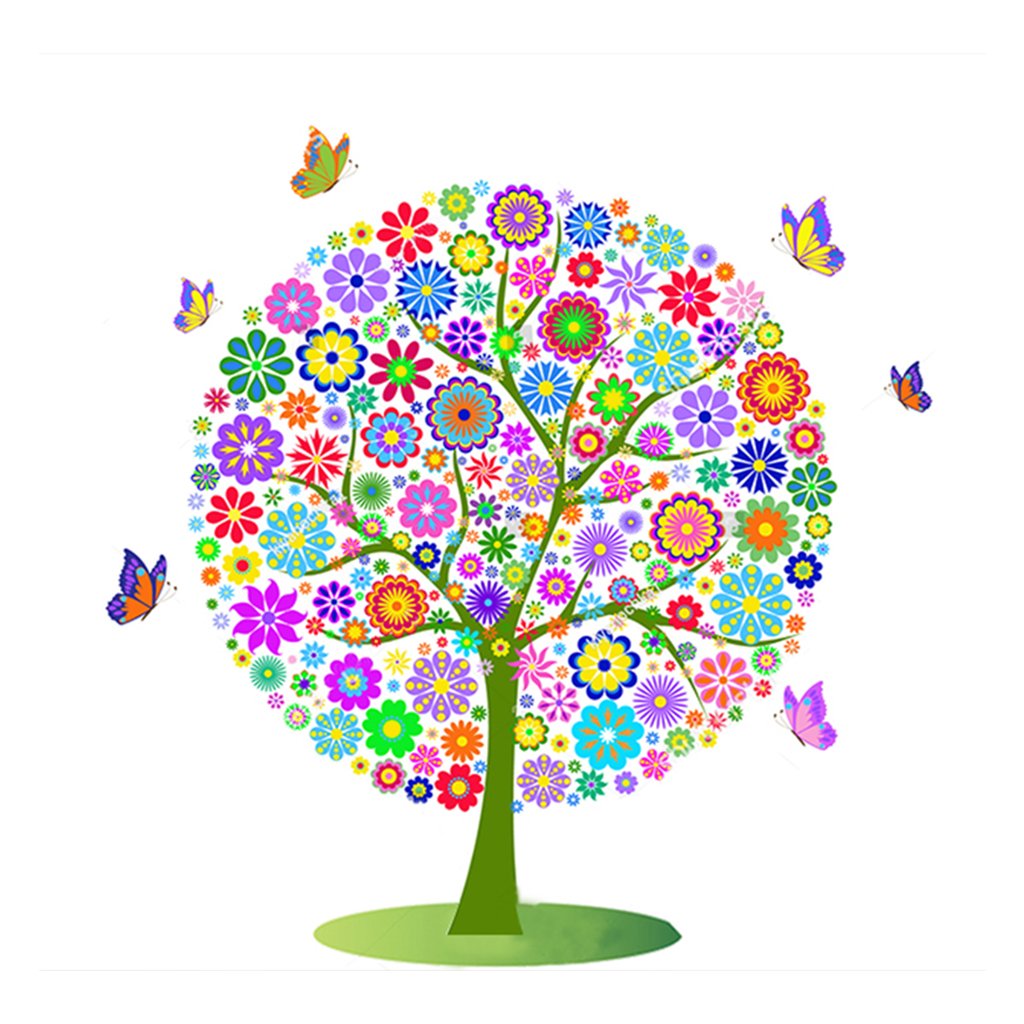 Full Diamond Painting kit | Flower tree