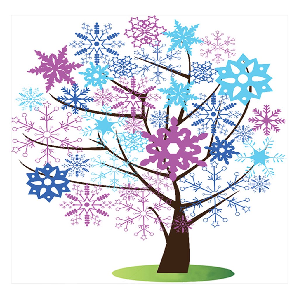 Full Diamond Painting kit | Snowflake tree