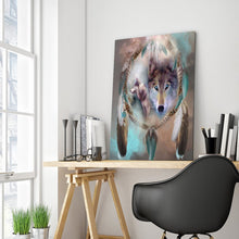 Load image into Gallery viewer, Full Diamond Painting kit | Northwestern wolves
