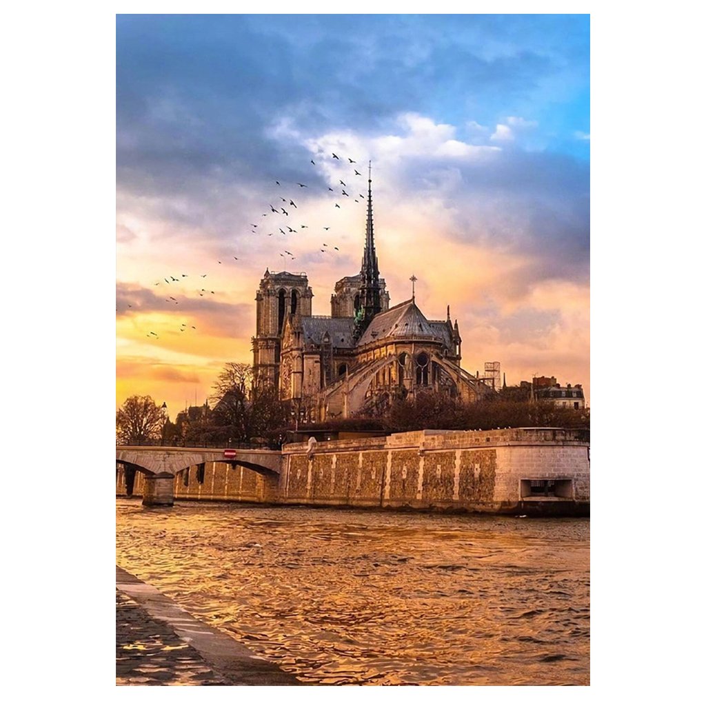 Full Diamond Painting kit | Cathédrale Notre Dame de Paris