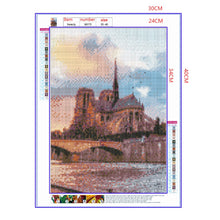 Load image into Gallery viewer, Full Diamond Painting kit | Cathédrale Notre Dame de Paris
