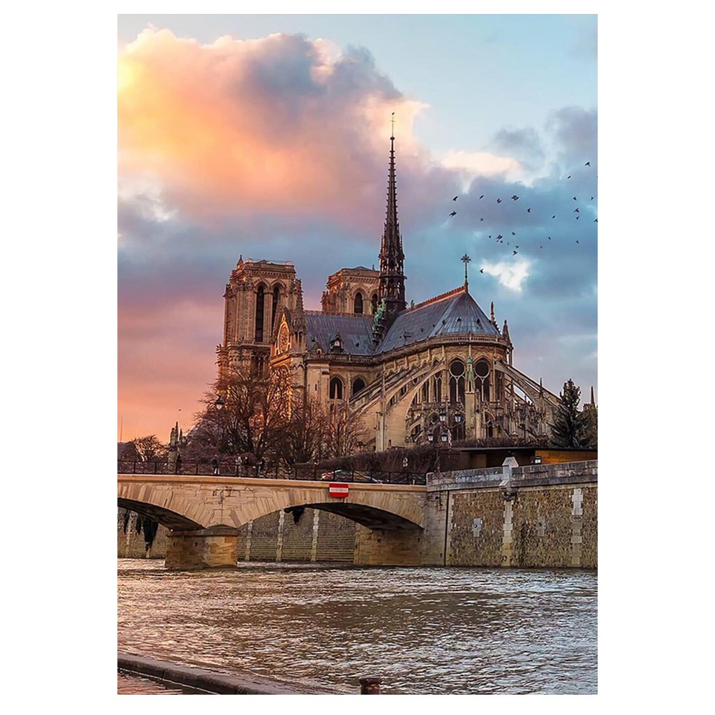 Full Diamond Painting kit | Cathédrale Notre Dame de Paris