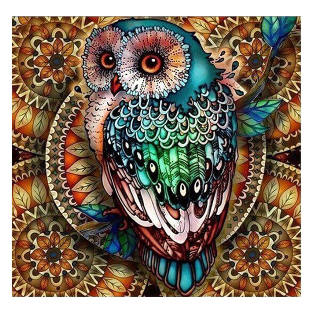 Full Diamond Painting kit | Owl