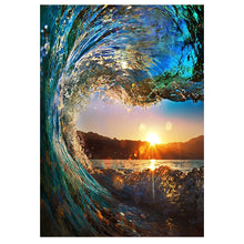 Load image into Gallery viewer, Full Diamond Painting kit | Sea Waves
