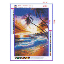 Load image into Gallery viewer, Full Diamond Painting kit | Beautiful scenery by the sea
