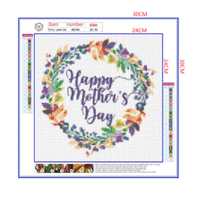 Load image into Gallery viewer, Full Diamond Painting kit | Happy Mothers&#39; Day
