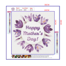 Load image into Gallery viewer, Full Diamond Painting kit | Happy Mothers&#39; Day
