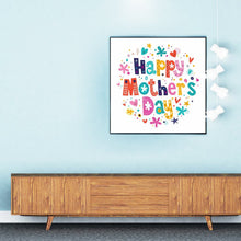 Load image into Gallery viewer, Full Diamond Painting kit | Happy Mothers&#39; Day
