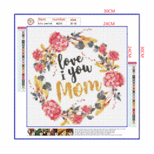 Load image into Gallery viewer, Full Diamond Painting kit | Happy Mothers&#39; Day
