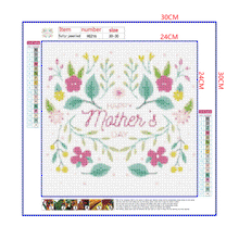 Load image into Gallery viewer, Full Diamond Painting kit | Happy Mothers&#39; Day
