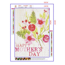 Load image into Gallery viewer, Full Diamond Painting kit | Happy Mothers&#39; Day
