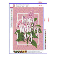 Load image into Gallery viewer, Full Diamond Painting kit | Happy Mothers&#39; Day
