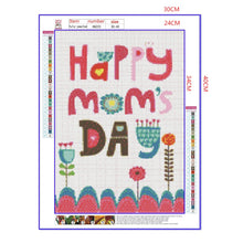 Load image into Gallery viewer, Full Diamond Painting kit | Happy Mothers&#39; Day
