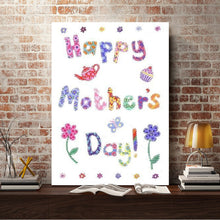 Load image into Gallery viewer, Full Diamond Painting kit | Happy Mothers&#39; Day
