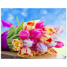 Load image into Gallery viewer, Full Diamond Painting kit | Fresh flowers
