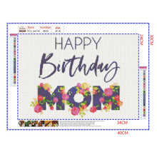 Load image into Gallery viewer, Full Diamond Painting kit | Happy Mothers&#39; Day
