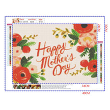 Load image into Gallery viewer, Full Diamond Painting kit | Happy Mothers&#39; Day
