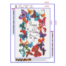 Load image into Gallery viewer, Full Diamond Painting kit | Happy Birthday to you
