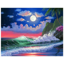 Load image into Gallery viewer, Full Diamond Painting kit | Beautiful view of the sea
