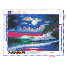 Load image into Gallery viewer, Full Diamond Painting kit | Beautiful view of the sea
