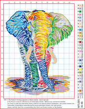 Load image into Gallery viewer, 11CT Cross Stitch | Elephant (36x46cm)
