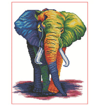 Load image into Gallery viewer, 11CT Cross Stitch | Elephant (36x46cm)
